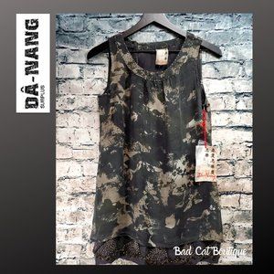 Da-Nang | Indo-Chine Silk Beaded Boho Tunic Blouse